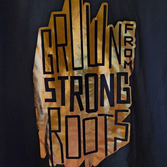 Black History Month T-Shirt "Grown From Strong Roots" Large Alice Butts Design - Picture 2 of 9